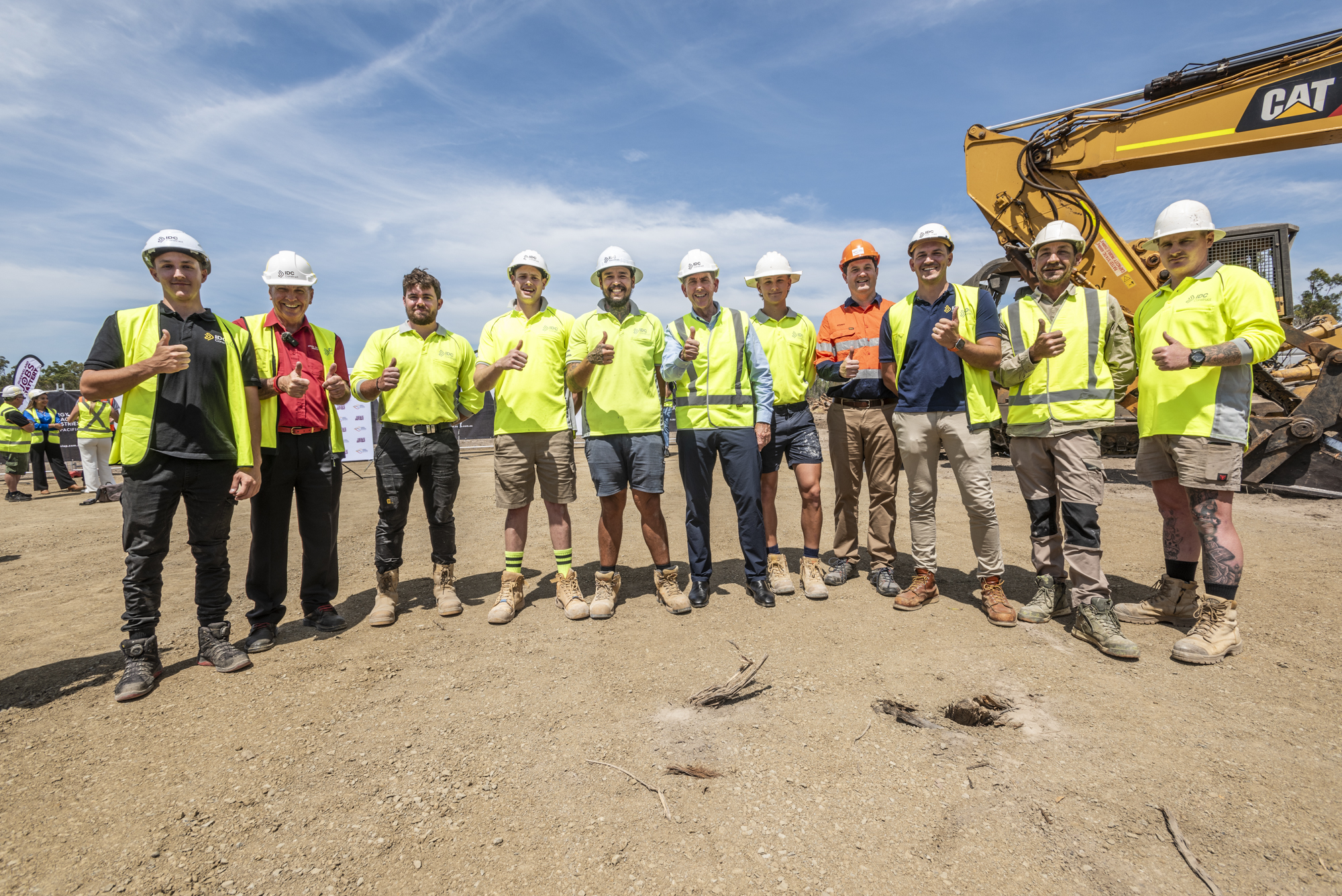 Maryborough construction crew photo